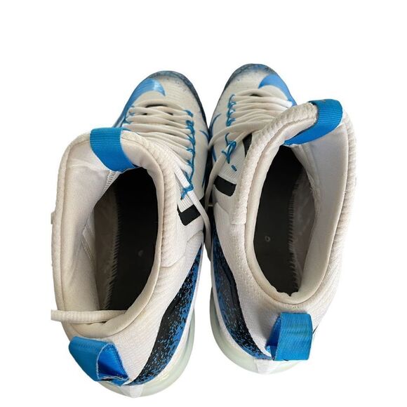 Nike Zoom Trout 3 Baseball Cleat Men’s Size 12 Blue White - Picture 2 of 12